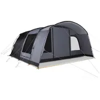 Kampa - Grande tente de camping 6 places - Dawlish 06 Charcoal/Fog/Mist - Gris