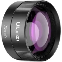 Ulanzi CL 003 75mm Macro Mobile lens, Téléphone portable : accessoires, Pink, Noir
