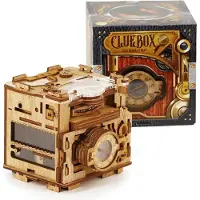 Geronimo Games Cluebox - La caméra de Sherlock - Boîte à puzzles (Allemand, Anglais, Français, 1 - 2 Joueur)
