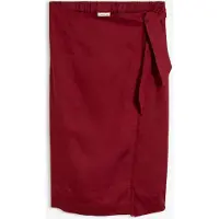 Bonprix Jupe midi 100 % lin