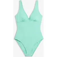 Bonprix Maillot 1 pièce sculptant à décolleté plongeant, maintien modéré