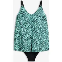 Bonprix Maillot 1 pièce sculptant, maintien léger