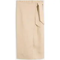 Bonprix Jupe midi 100 % lin