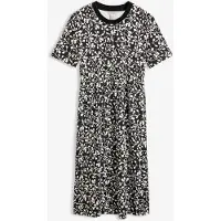 Bonprix Robe évasée en jersey de coton épais