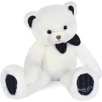 Histoire D'ours Peluche Ours Preppy Chic 30 cm Ivoire
