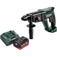 Metabo KH 18 LTX 24 Marteau combiné sans fil 18 V 2,1 J SDS Plus + 1x batterie LiHD 5,5 Ah + chargeur