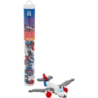 Plus plus Jeu de construction Tube Avion 100 pièces
