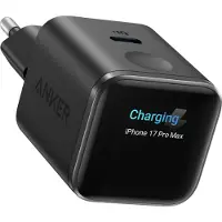 Anker Chargeur Nano (45 W, écran intelligent), couleur : noir