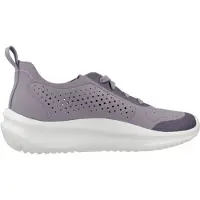 Clarks Shoes Solevana Tie Trainers Violet EU 40 Femme
