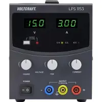 Voltcraft Alimentation de laboratoire, réglable LPS1153 0 - 15 V/DC 0 - 3 A 45 W Nombre de sorties 1 x (LPS1153)