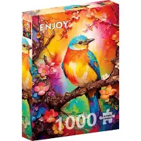 Enjoy Puzzle Puzzle 1000 pièces Enjoy – Colorful Birdie