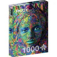Enjoy Puzzle Puzzle 1000 pièces Enjoy – Femme avec maquillage artistique coloré