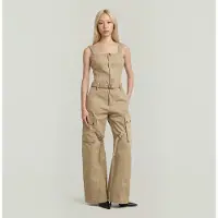 G-Star Elevated Dungaree - Beige - Femmes
