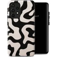 Selencia Coque arrière Vivid Samsung Galaxy A52(s) (5G/4G) - Art Wave Black