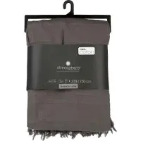 Atmosphera Bed Blanket 250x230 Cm Gris