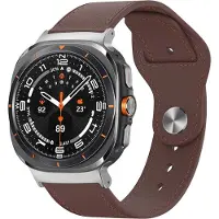 IMoshion Bracelet cuir Samsung Galaxy Watch Ultra 2 (2026) / Ultra (2024/2025) - Marron foncé