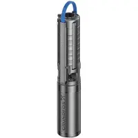 Grundfos Pompe submersible , SP3A-12, Rp1 1/4, 4", 3x400 V, DOL, 0,75 kW, 1 pièce.