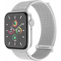 IMoshion Bracelet en nylon Apple Watch | 44/45/46/49 mm - Seashell