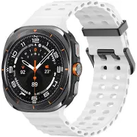 IMoshion Bracelet Ocean en silicone Samsung Galaxy Watch Ultra 2 (2026) / Ultra (2024/2025) - Blanc