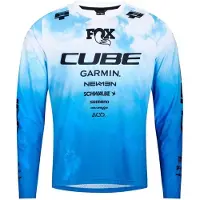 Cube Actionteam Long Sleeve Enduro Jersey Bleu XL Homme
