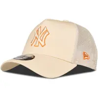 New Era Trucker Unisexe - Trucker, Beige - Taille One Size