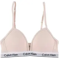 Calvin Klein Underwear Soutiens-gorge 'Repeat Logo Triangle Bralette' gris / rosé / noir / blanc