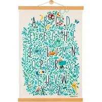 Lilliputiens JUNGLE ABC Poster