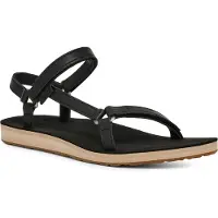 Teva Sandales Teva Femme Original Universel Slim Lea Black Tan-Taille 42
