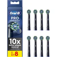 Oral-B Pro Cross Action Noir (8 pièces)