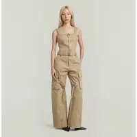 G-Star Elevated Dungaree - Beige - Femmes