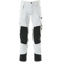 Mascot Knee Pad Pockets Advanced 17179 Big Pants Blanc 54 / 32 Homme