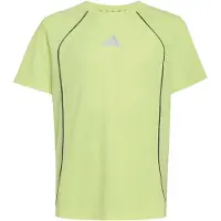 Adidas T-Shirt fonctionnel 'Tech Apparel' citron vert / noir / argent