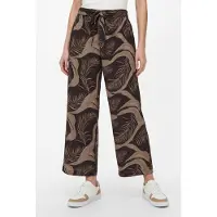 ONLY Carmakoma Pantalon à pince 'CARVilma' marron / chocolat / cappuccino