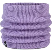 Buff Knitted & Fleece Neck Warmer Violet