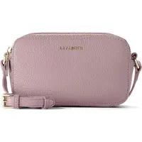 Lazarotti Cuir sac à épaule bandoulière Bologna Leather Crossbody Bag Pink 2 vieux rose