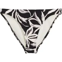 Marc O'Polo Bas de bikini ' Abstract Floral ' noir / blanc