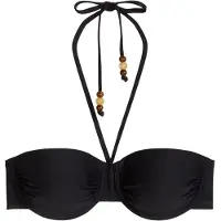 Marc O'Polo Hauts de bikini ' Abstract Floral ' noir