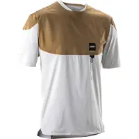 Leatt Trail 6.0 Cargo Short Sleeve Jersey Marron,Blanc XL Homme