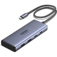 UGREEN Hub USB C 7-en-1 Gris