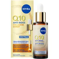 Nivea Q10 Anti‑Rides Collagène Expert Sérum Réparateur 3‑en‑1 Visage 30ml