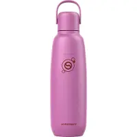 SodaStream Bouteille Isotherme Fizz&Go Cool 0,9 L Acier Inoxydable Couleur Goyave