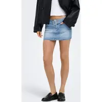 ONLY Jupe 'ONLWAUW NICKI' bleu denim