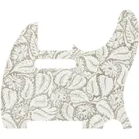 Fender Waylon Jennings Leather Pickguard White