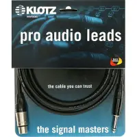 Klotz Cable Micro 5 M XLR Femelle - Jack 2P