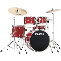 Tama Imperialstar Fusion 20 Drum Burnt Red Mist