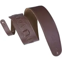 Levys Leathers M4GF-BRN sangle de guitare rembourrée, marron