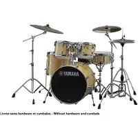 Yamaha Stage Custom Birch 22 6pc Shell Pack Natural Wood