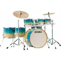 Tama Superstar Classic Exotix 22" 7pc Caribbean Lacebark Pine Fade