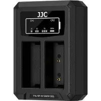JJC Chargeur double de batterie Fuji DCH-W126TC USB-C (pour batterie Fuji NP-W126)