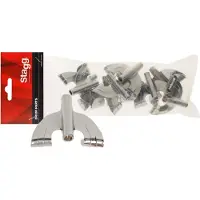 Stagg Bass Drum Butterfly Claw Hooks 10pc